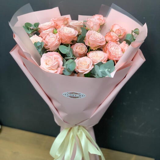 Ramo de 15 rosas de Arbusto