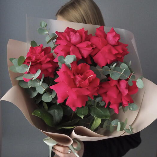 Букет ароматные французские розы