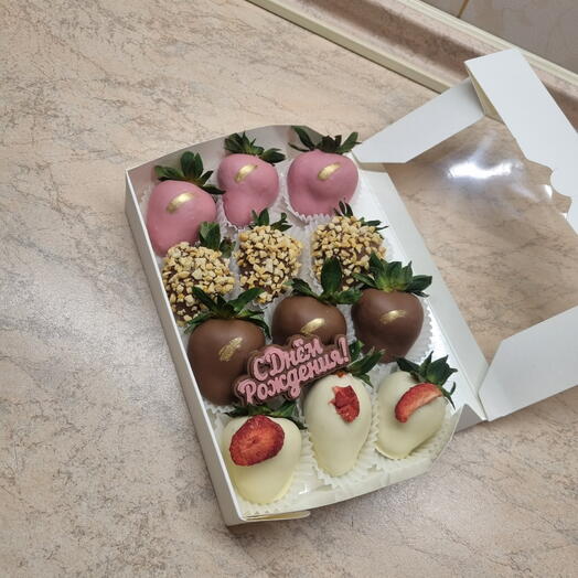 Клубника в бельгийском шоколаде