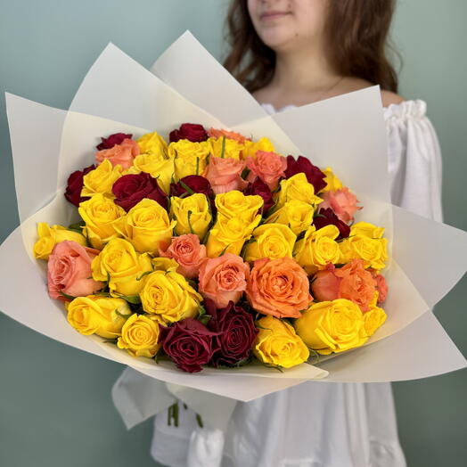 Букет из 51 розы 5
