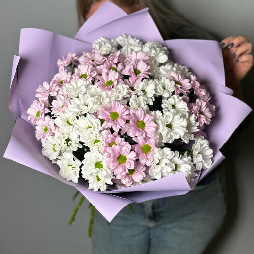 Bouquet of 11 chrysanthemums