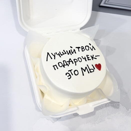 Бенто торт Подарочек