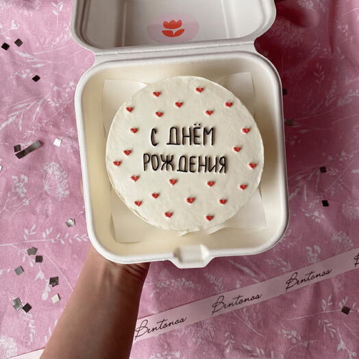 Бенто торт на день рождения