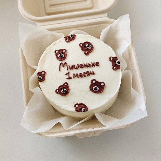 "Мишеньке 1 месяц"