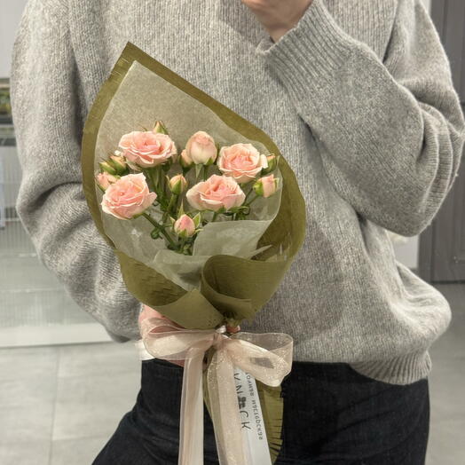 Spray Rose in designer packaging
