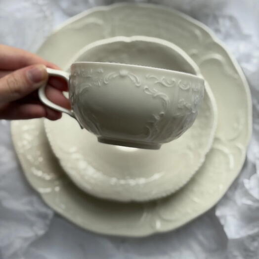 Чайное трио Sanssouci Ivory, Rosenthal