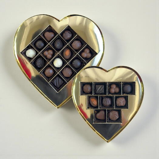 Twin Velvet Luxury Chocolate Box (set of two)