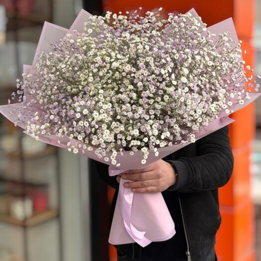 Букет гипсофилия