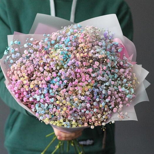 Букет из гипсофилы