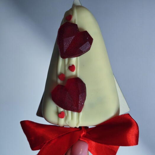 Муссовое пирожное  1 шт., День Влюбленных