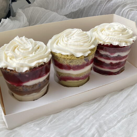 Трайфли ассорти 3 вкуса