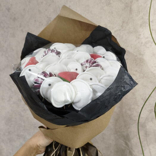 Букет из маршмеллоу/23 февраля/день рождения