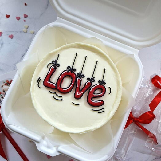 Бенто-тор подарок  любимой, любимому "LOVE"
