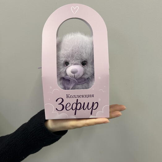 Игрушка мишка с переноской