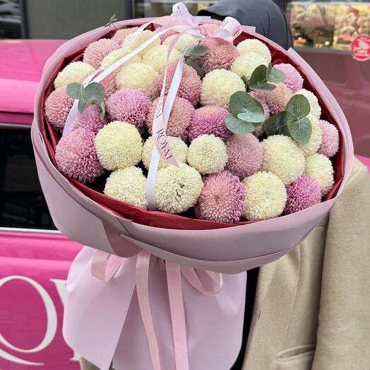 Букет из момоко ( трендовый букет )