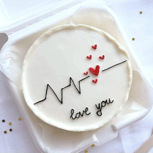 Бенто торт love you