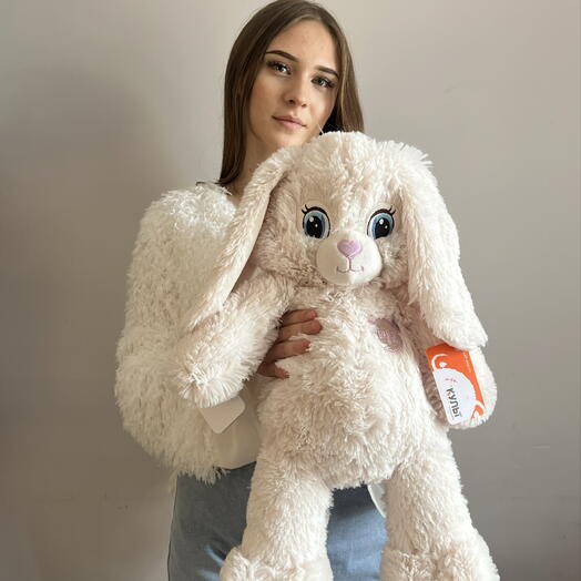 Игрушка мягкая заяц