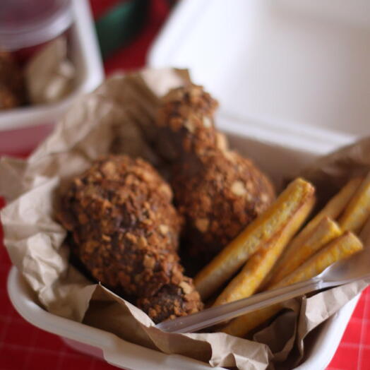 "Куриные ножки " Kfc - пирожное картошка