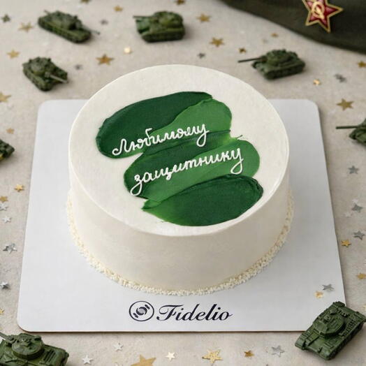 «Бенто-торт «Любимому защитнику» — подарок к 23 февраля» 🎖️🍰