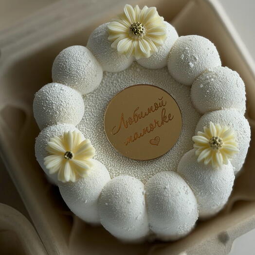 Муссовый бенто торт любимой мамочке на 8 марта день рождения подарок