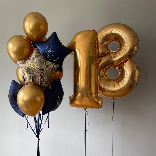 Шары на 18 лет