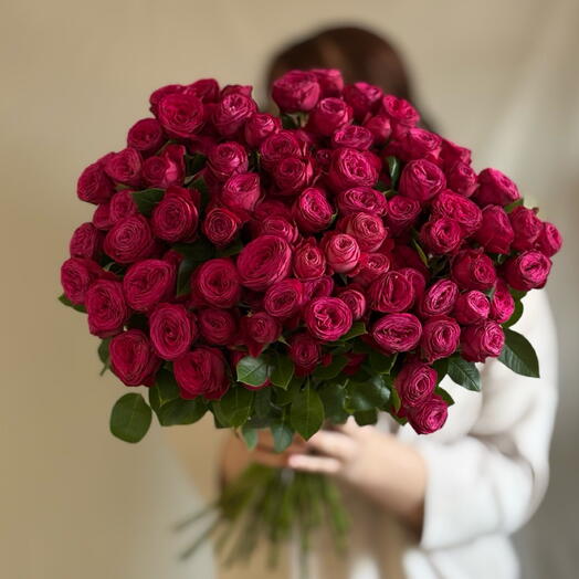21 кустовая роза под ленту🌺