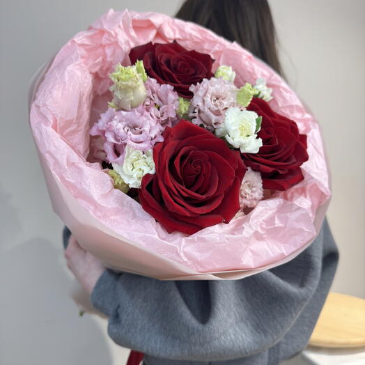 Букет цветов «Bordo» 🌹