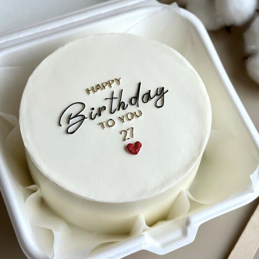 Бенто торт Happy birthday , торт на день рождения