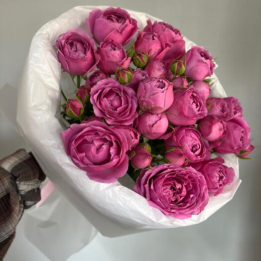 Мисти бабл кустовая Пионовидная Роза💗