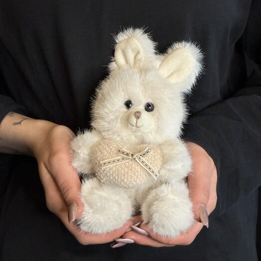 Игрушка зайчонок в коробочке