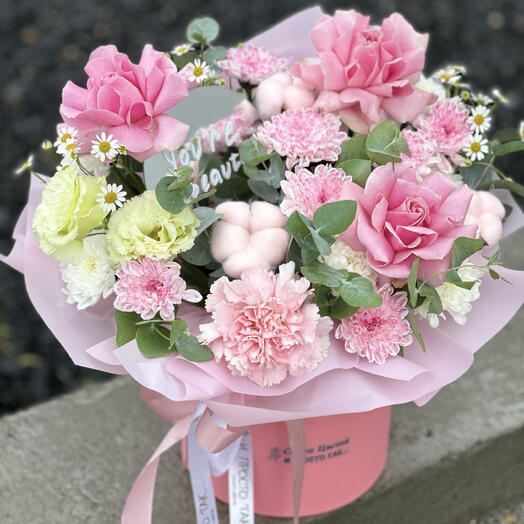 Коробочка трендовая с зеркалом ( надпись можно выбрать любую ) 🌸