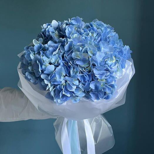 Букет из пышной гортензии🦋💙