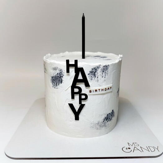 Торт "HAPPY birthday", вес 1,5 кг , на день рождения, парню, любимому, мужчине, девушке, любимой, жене, маме, коллеге