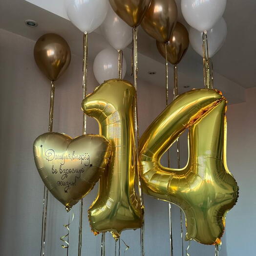 Шары на 14 лет