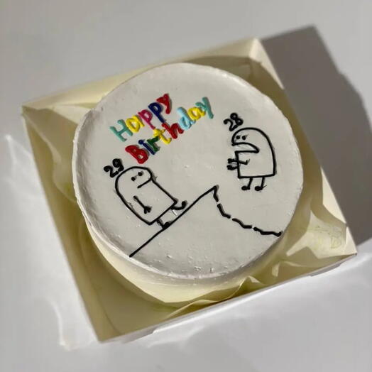 Бенто-торт Happy birthday в подарок другу/подруге 😉🎂