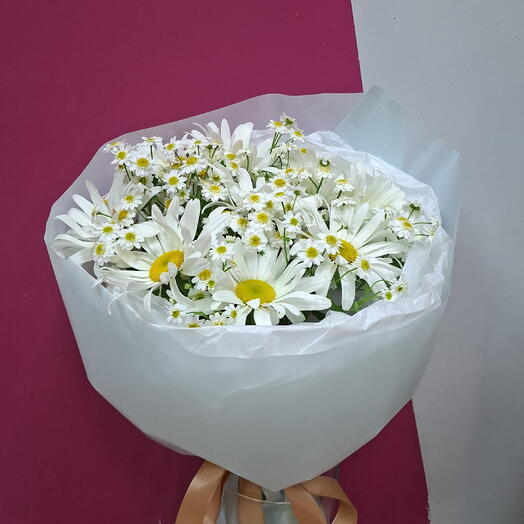 Мои Любимые ромашки 💐Букет из ромашки и танацетума