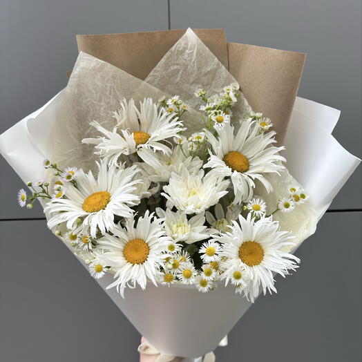 Полевой букет «Микс ромашек»🌼