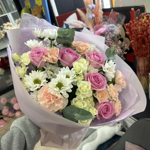 Яркий букет 💗