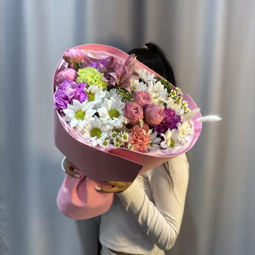 Авторский букет «Волшебный сад »🌸🩷