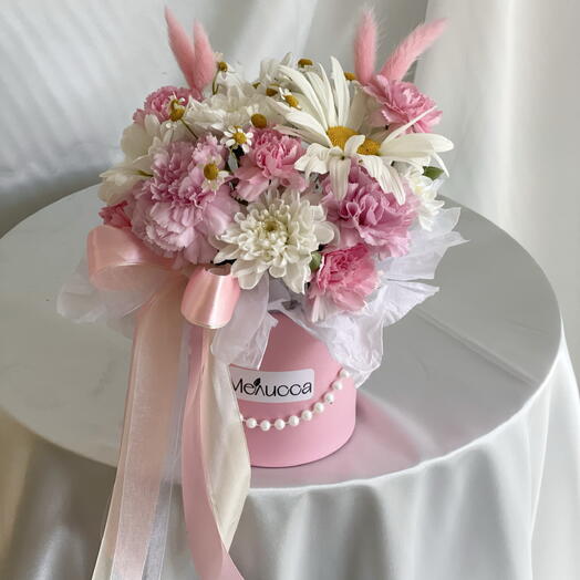 Миниатюрная композиция с ромашкой 🌸