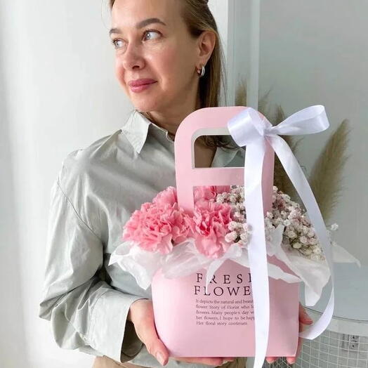 Композиция с диантусом