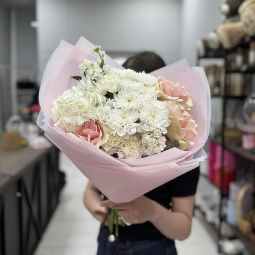 Авторский букет "Нежное утро 🌸"