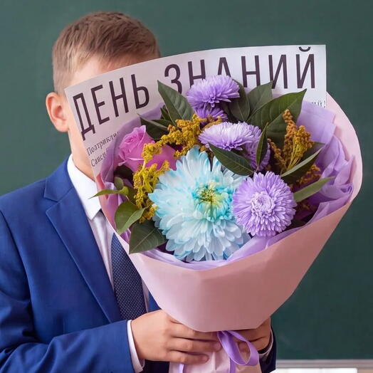 1 СЕНТЯБРЯ 841 / айлант, солидаго, астра, хризантема, роза