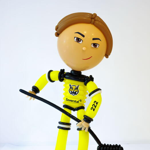 Фигура из шаров (большеголовик)