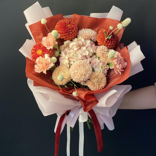 Сезонные георгины