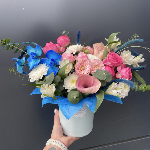 Композиция всплеск красок