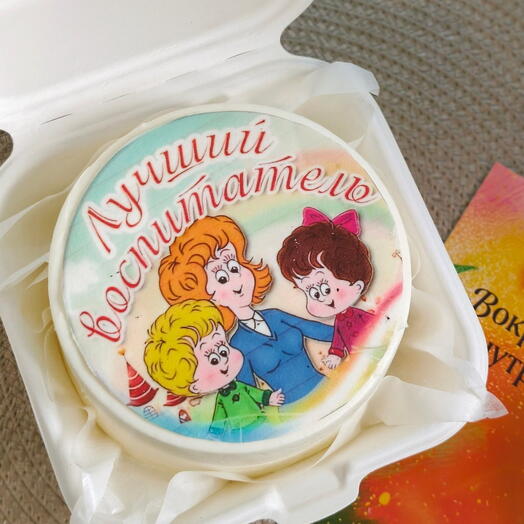 Бенто торт "Лучший воспитатель"