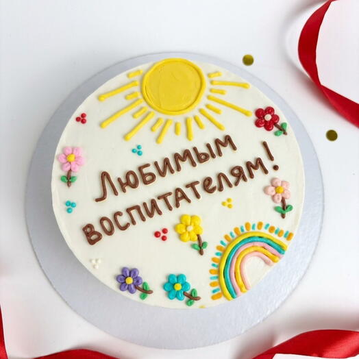 Торт для воспитателей