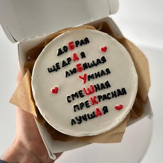 Бенто-торт для бабушки