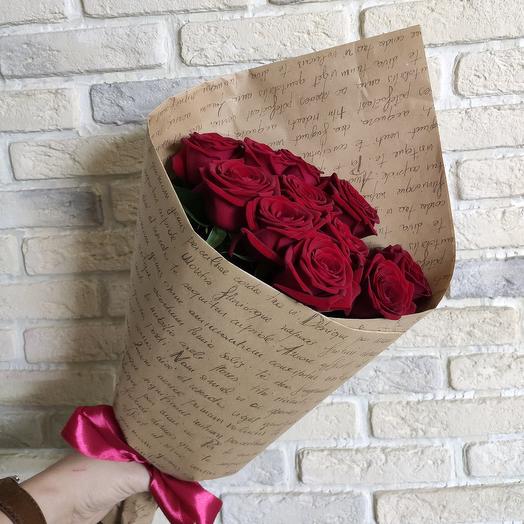 Sobre de 11 rosas